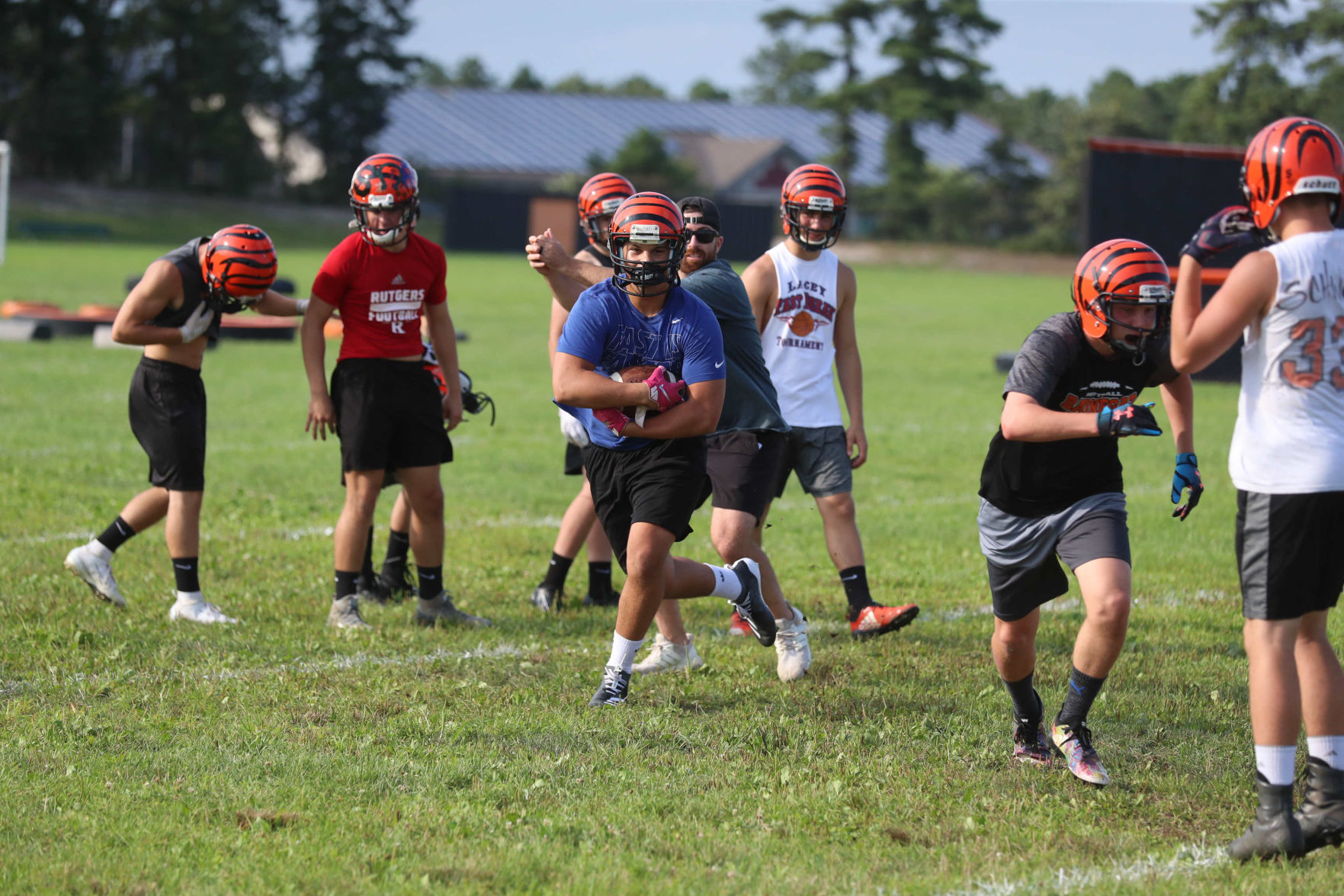Barnegat Football Practice